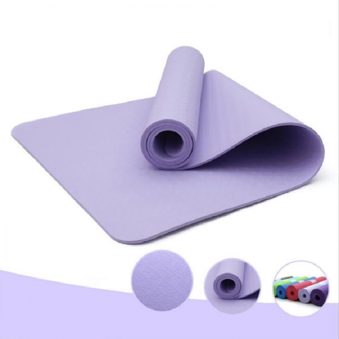 Yoga Mat Eco Friendly Exercise Mats TPE material Non Slip Textured Fitness Mat