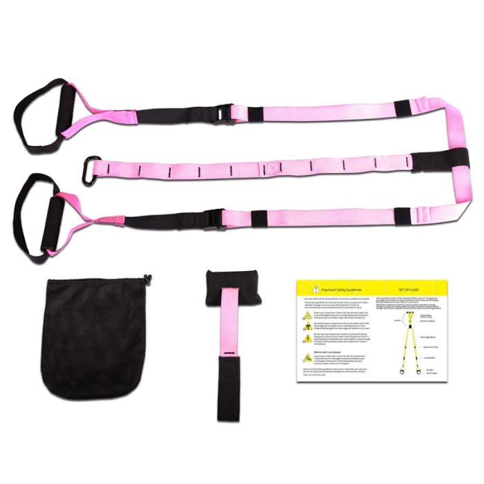 Gym Home Sling Exercise Trainer Equipment Functional Strength Suspension Trainer Straps