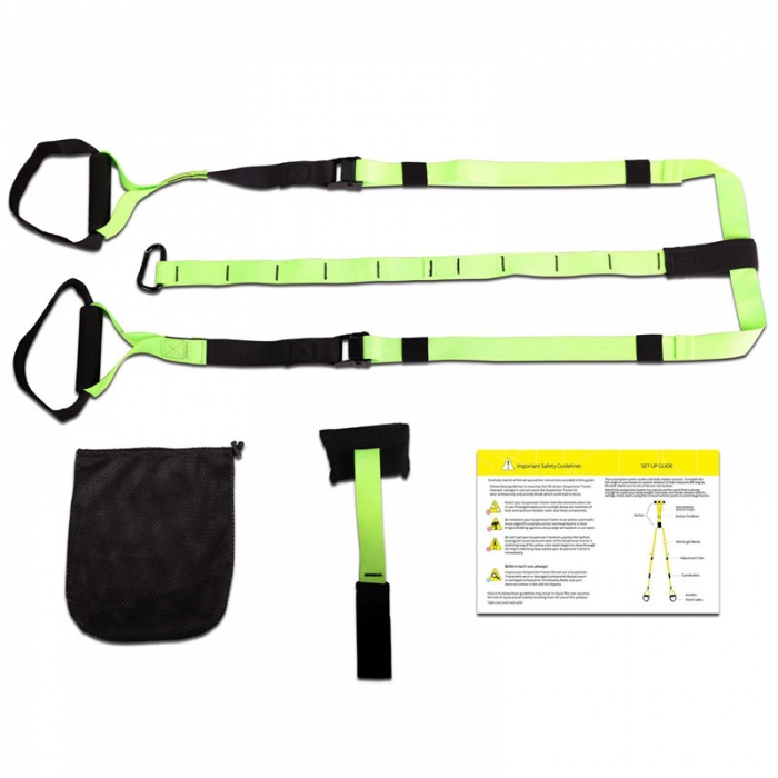 Gym Home Sling Exercise Trainer Equipment Functional Strength Suspension Trainer Straps