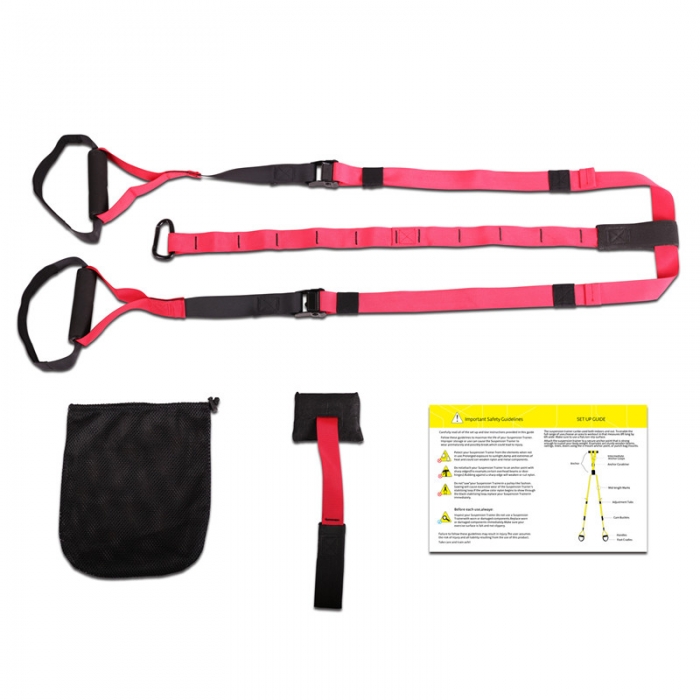 Gym Home Sling Exercise Trainer Equipment Functional Strength Suspension Trainer Straps