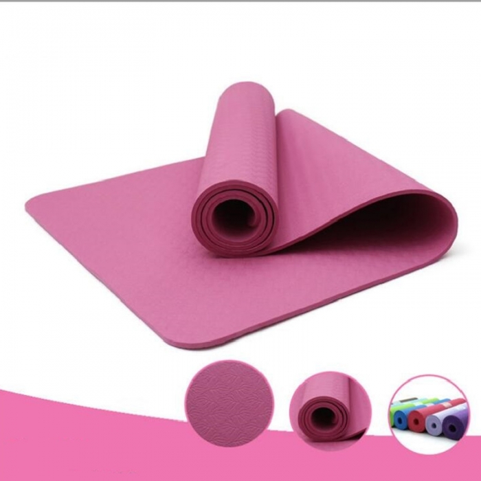 Yoga Mat Eco Friendly Exercise Mats TPE material Non Slip Textured Fitness Mat