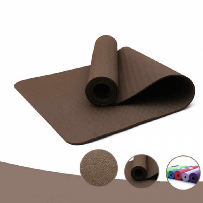 Yoga Mat Eco Friendly Exercise Mats TPE material Non Slip Textured Fitness Mat