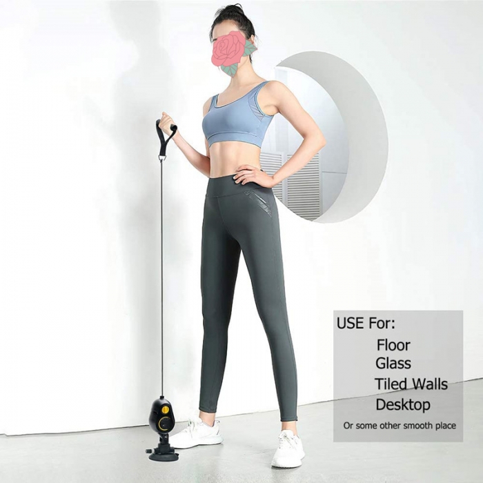 Resistance Bands Workout Pull Rope Suction Cup Strength Band Use for Home Exercise Gym Fitness 3 Levels of Resistance