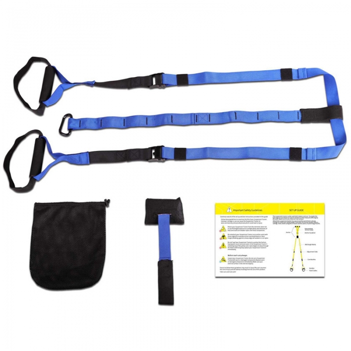 Gym Home Sling Exercise Trainer Equipment Functional Strength Suspension Trainer Straps