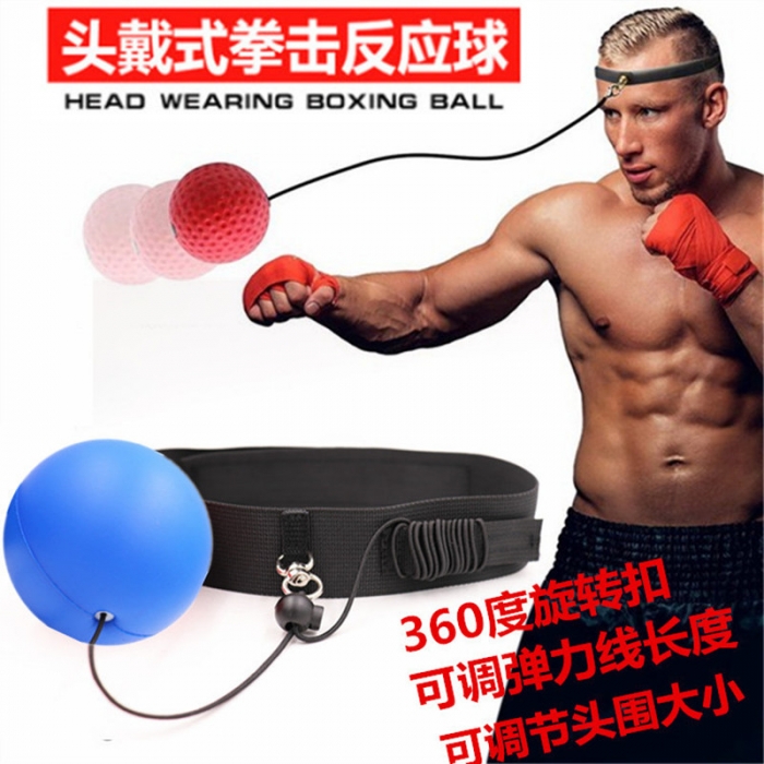 Portable Boxing Punch Ball to Improve Reaction and Speed for Training and Fitness