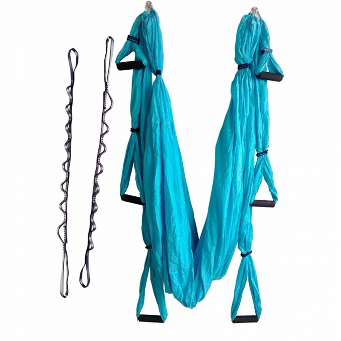 Professional High Quality Low Stretch Air Flying Yoga Hammock Silk For Aerial Yoga Hammock Anti Gravity Yoga Swing