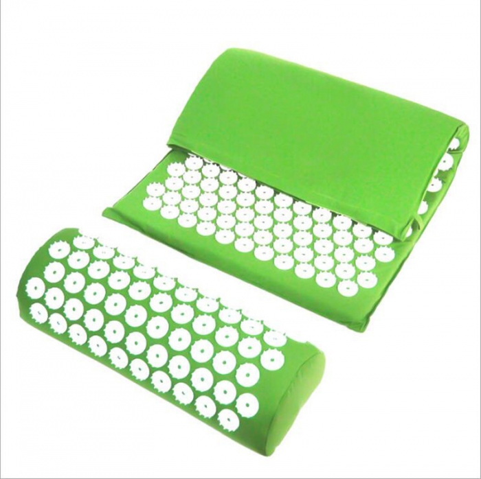 Yoga Therapy Acupressure Pillow Acupuncture Massage Mat