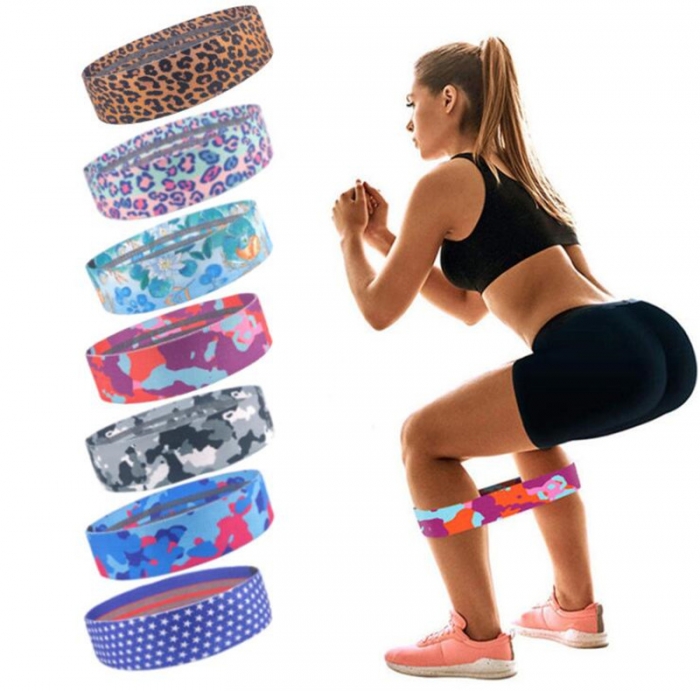 Pilates Popular Elastic Fitness Band Yoga Exercise Resistance Loop Bands