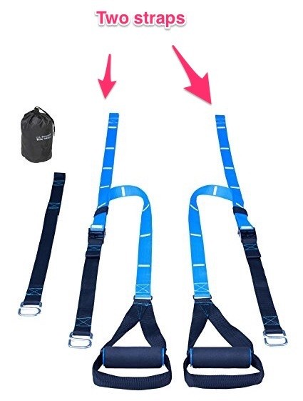 Pull Hanging Straps Exercise Resistance Training Bands Set