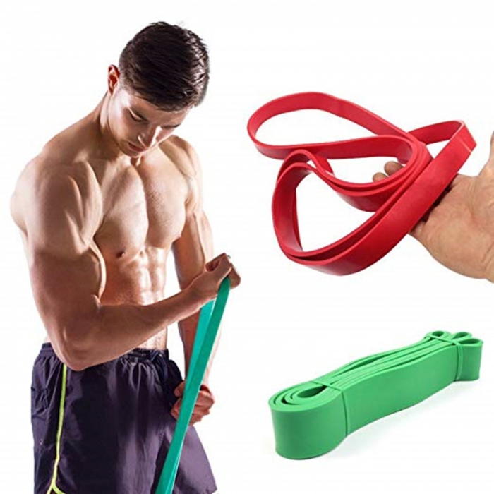 Fitness Latex Resistance Bands Power Exercise Stretch Pull Up Assisted Band