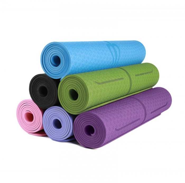 Workout Mat Pilates Mat for Yoga Suitable for Exercise at the Gym and at Home