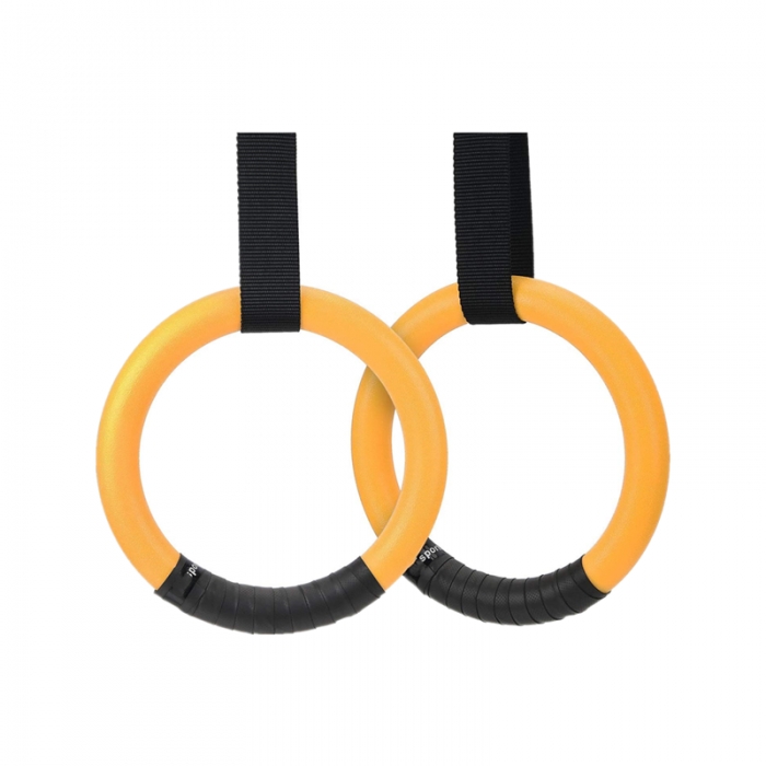 Gymnastic Rings With Adjustable Straps For Pull Ups and Dips Functional Trainer for Strength Training