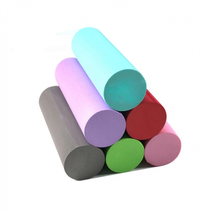 High Density Eco-friendly Foam Roller Custom Logo Yoga Foam Roller Muscle Massage Eva Foam Roller