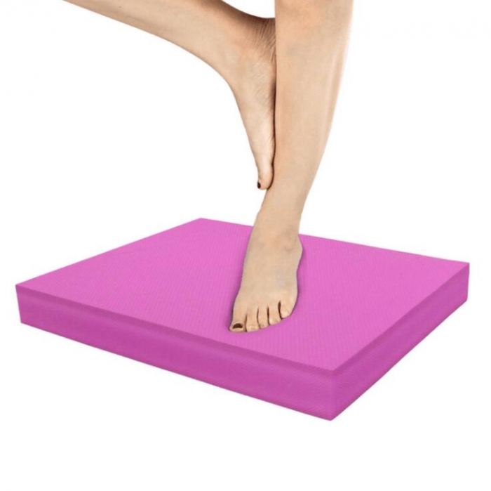 Exercise Balance Pad Non-Slip Cushioned Foam Mat & Knee Pad for Fitness and Stability Training Yoga Physical Therapy