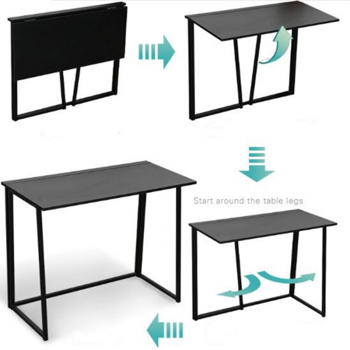 Folding Laptop Table Portable Writing Computer Desk Modern Simple Study Desk